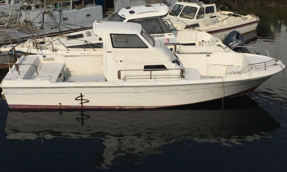 ヤマハ プレジャーボート 24ft ボルボAD31搭載 | 中古漁船、パーツの 